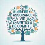 arbre financier stylisé assurance vie unité de compte