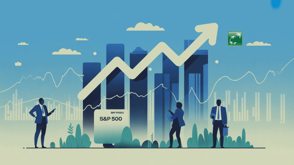 illustration investissement bnp paribas easy s&p 500 bourse américaine