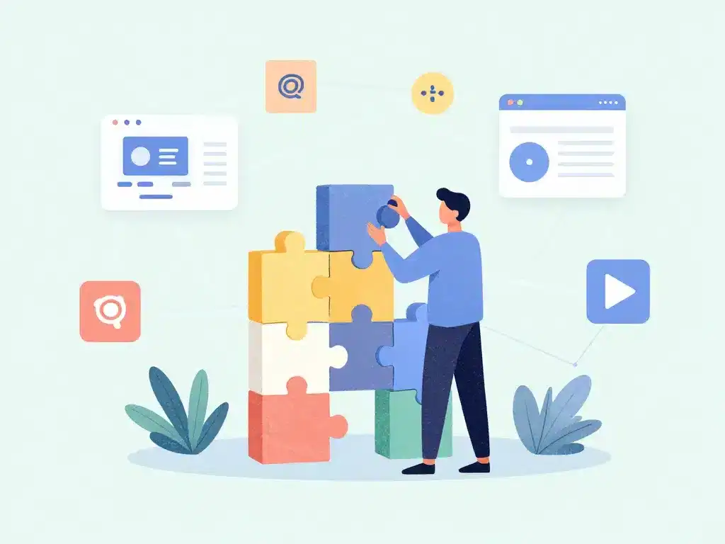 Illustration branding personnel cmanjou cohérence