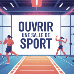 comment ouvrir une salle de sport illustration vectorielle club fitness