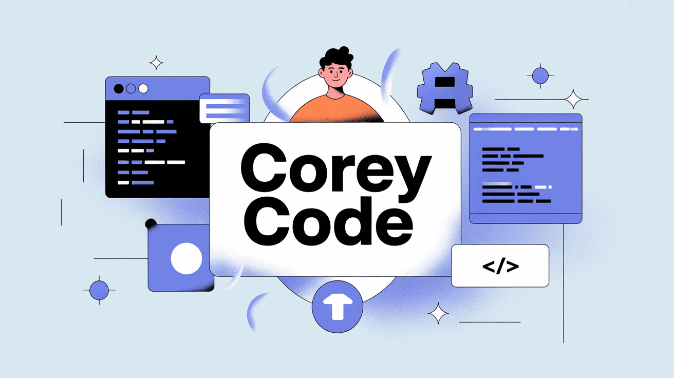 corey code image illustration web