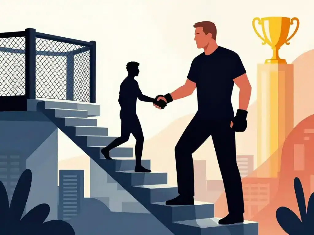 illustration parcours dana white fortune ufc deals