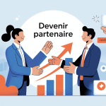 devenir partenaire illustration entreprises collaboration