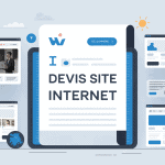 devis site internet visuel professionnel