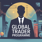 Global Trader Programme illustration trader et marchés financiers