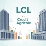 illustration LCL et Crédit Agricole comparaison banques