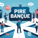 quelle est la pire banque illustration centrale choix difficile