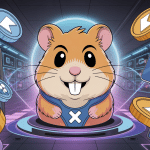 X Hamster Kombat Coin Price, univers Hamster Kombat, blockchain, style futuriste