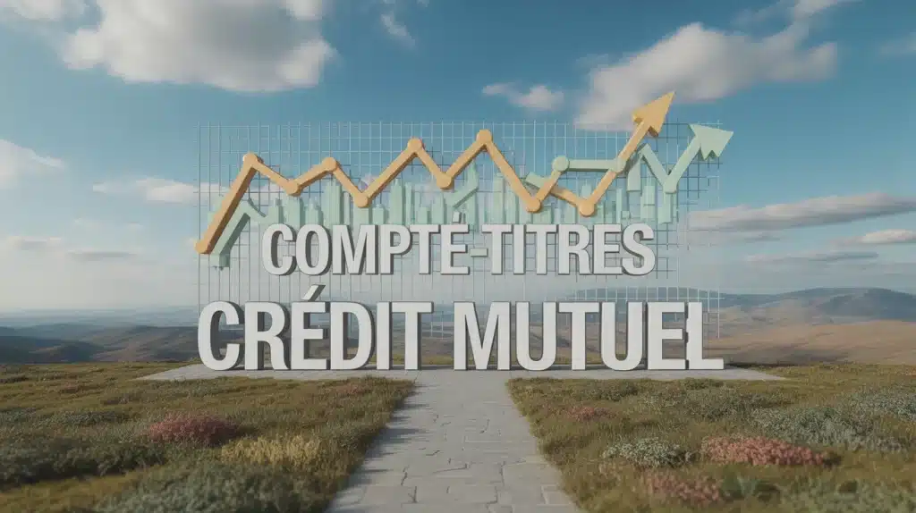 Compte-titres Crédit Mutuel : 0,125 % de frais semestriels et stratégies pour optimiser votre portefeuille