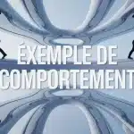 illustration vectorielle exemple de comportement silhouettes abstraites