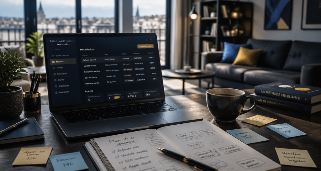 Télétravail freelance : 3 statuts juridiques et 5 plateformes pour sécuriser vos revenus