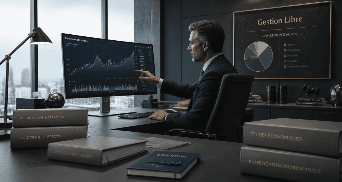 assurance vie gestion libre graphique
