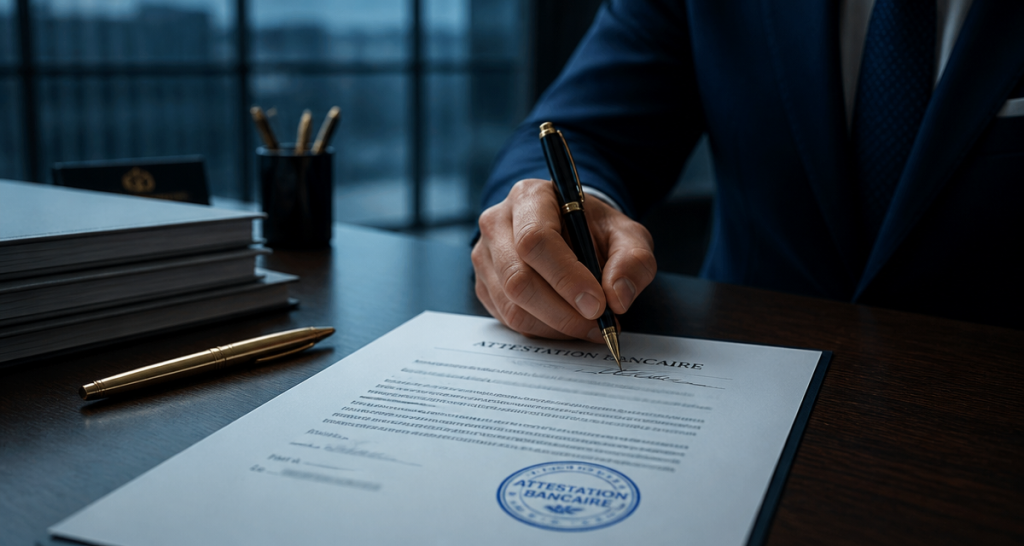 Attestation bancaire : 5 mentions obligatoires pour valider vos dossiers administratifs