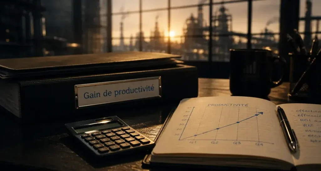 Gain de productivité : définition, calcul et 3 leviers pour transformer l&rsquo;efficacité en valeur