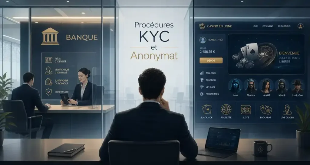 Procédures KYC : ce que les banques et les casinos en ligne peuvent nous apprendre sur l’anonymat