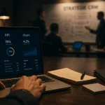 Stratégie CRM : responsable suit KPI et leads sur CRM pour booster les ventes