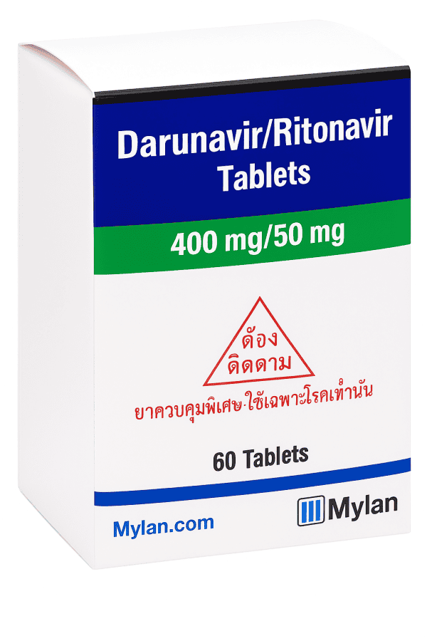 Darunavir/Ritonavir (400mg/50mg)