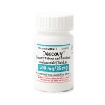 Descovy medication bottle - emtricitabine tenofovir alafenamide 200mg/25mg PrEP HIV prevention tablets, 30 count