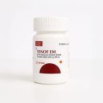 Tenof EM medication bottle by Hetero - emtricitabine tenofovir disoproxil fumarate 200mg/300mg tablets