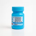 Taficita medication bottle by Mylan - emtricitabine tenofovir alafenamide 200mg/25mg PrEP tablets, 30 count