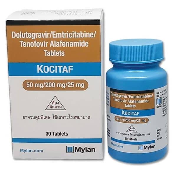 "Kocitaf" Dolutegravir + Emtricitabine + Tenofovir alafenamide