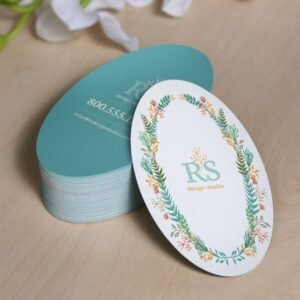 Oval Visiting Cards