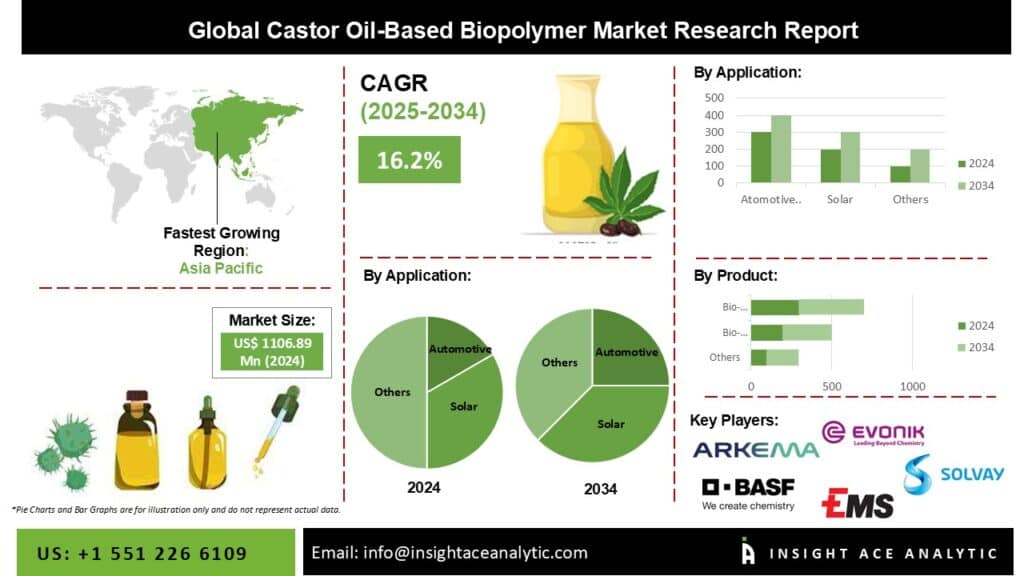 Castor Oil-Based Biopolymer Market Report- Expansive Coverage on the Profit Sources