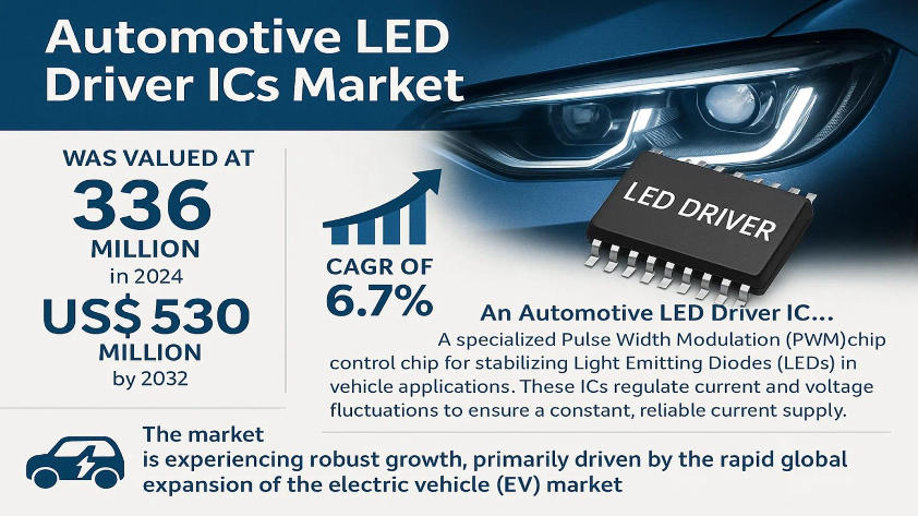 Automotive LED Driver ICs Market: Global Market Si…