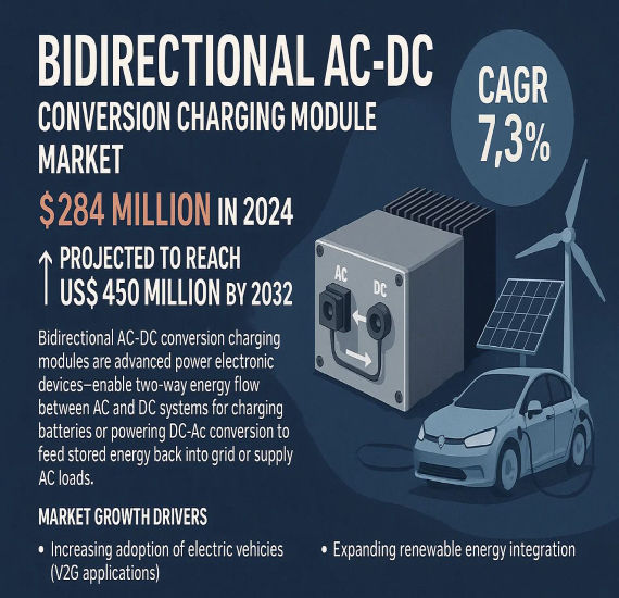 Bidirectional AC-DC Conversion Charging Module Mar…