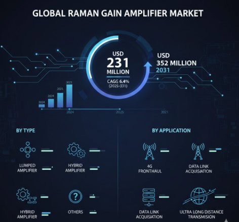 Raman Gain Amplifier Market Analysis, Dynamics, Key Players and Innovations, Outlook and Forecast 2025–2032