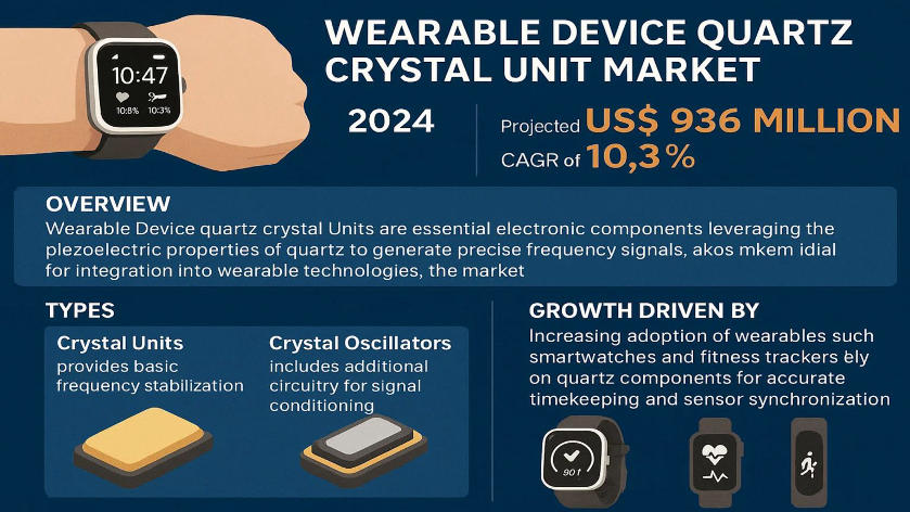 Wearable Device Quartz Crystal Unit Market: Global…