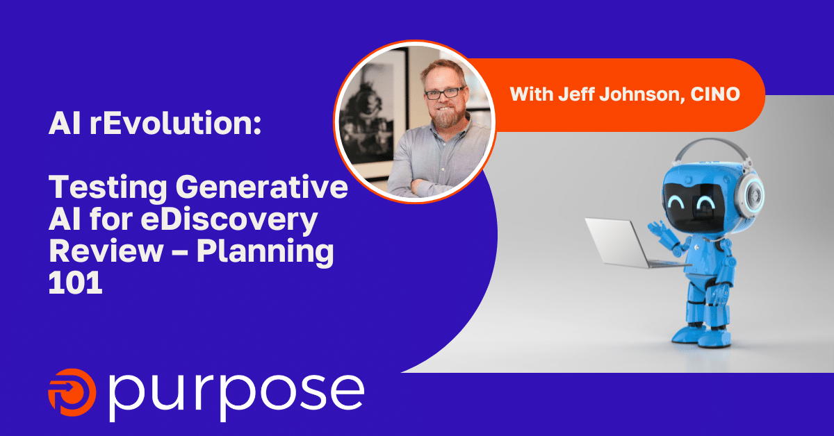 ediscovery and doc review with genai