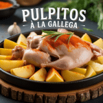 pulpitos a la gallega avec pommes de terre et paprika