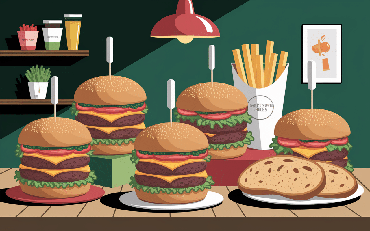 sélection burgers holy moly burger lille carte variée