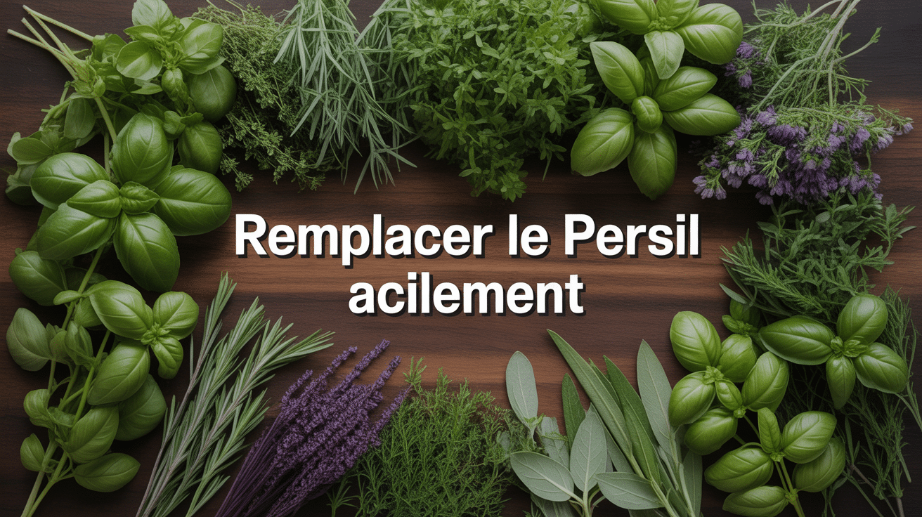 Par quoi remplacer le persil herbes fraîches