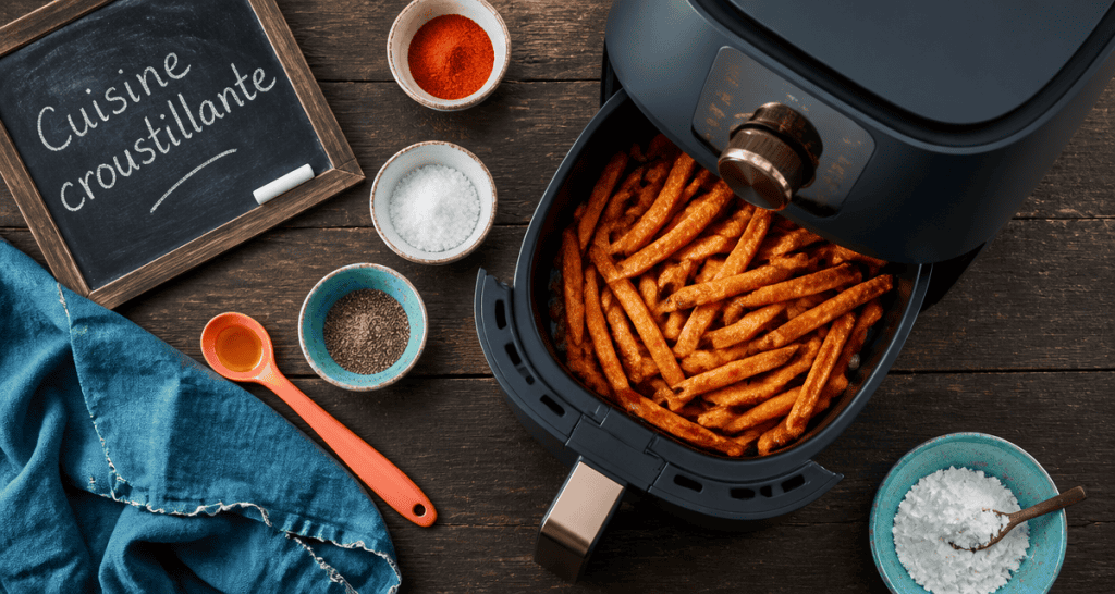 Recette de frites à l&rsquo;air fryer : 18 minutes pour un croustillant parfait