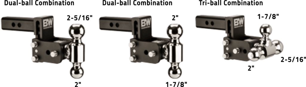 B&W Trailer Hitches® TS30048B - Class 4 Tow & Stow Adjustable 5" Drop - View #4