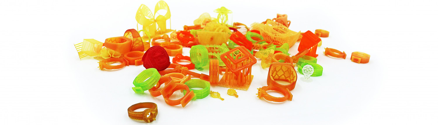 Image of Rapid Shape 3D printed jewelry parts