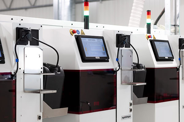 Image shows the 3D Printer RS Inline 3.0 with Automatic Resin Refill