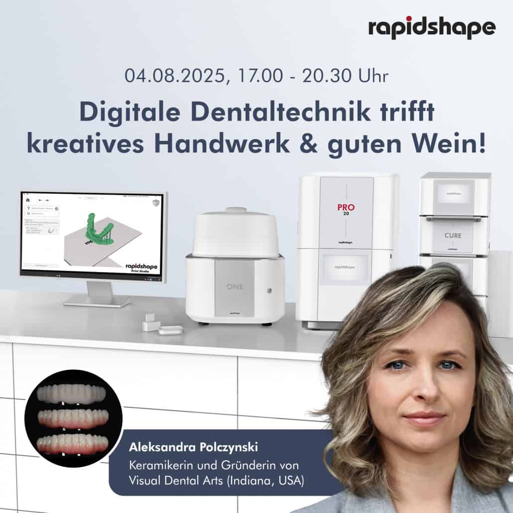 Aleksandra Polczynki’s Hands-On Workshop Promotional with the Rapid Shape ONE and PRO 20