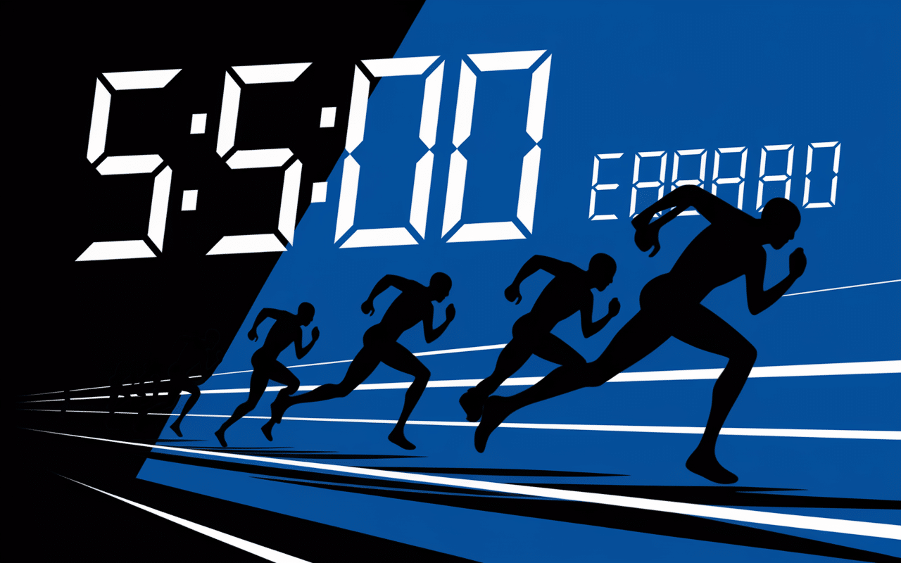 Chrono 5 min/km, défi 10 km en 50 minutes