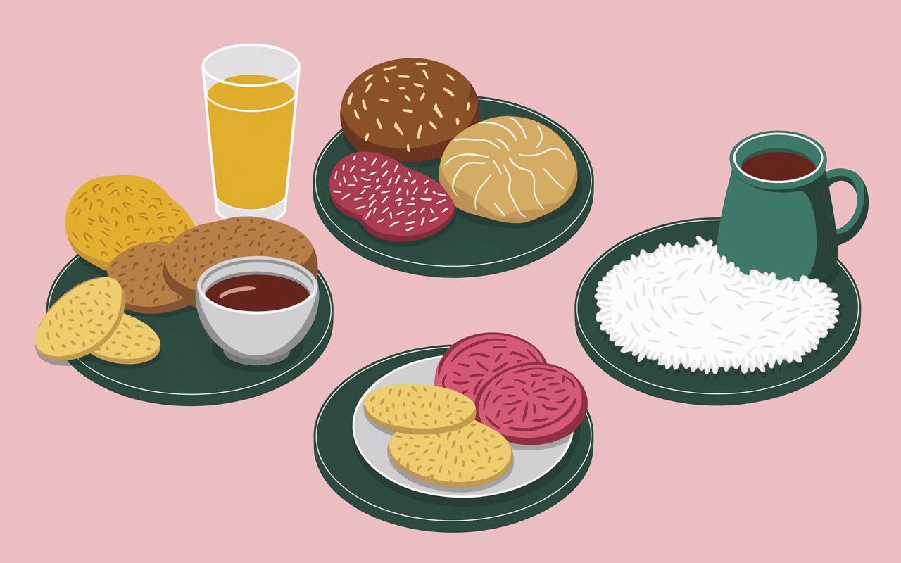 Plateaux repas optimisés alimentation marathon j-7 menu