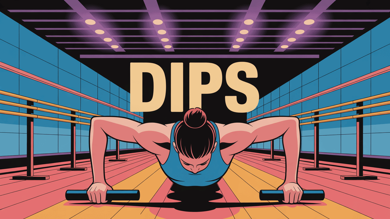 comment faire des dips sur barres parallèles