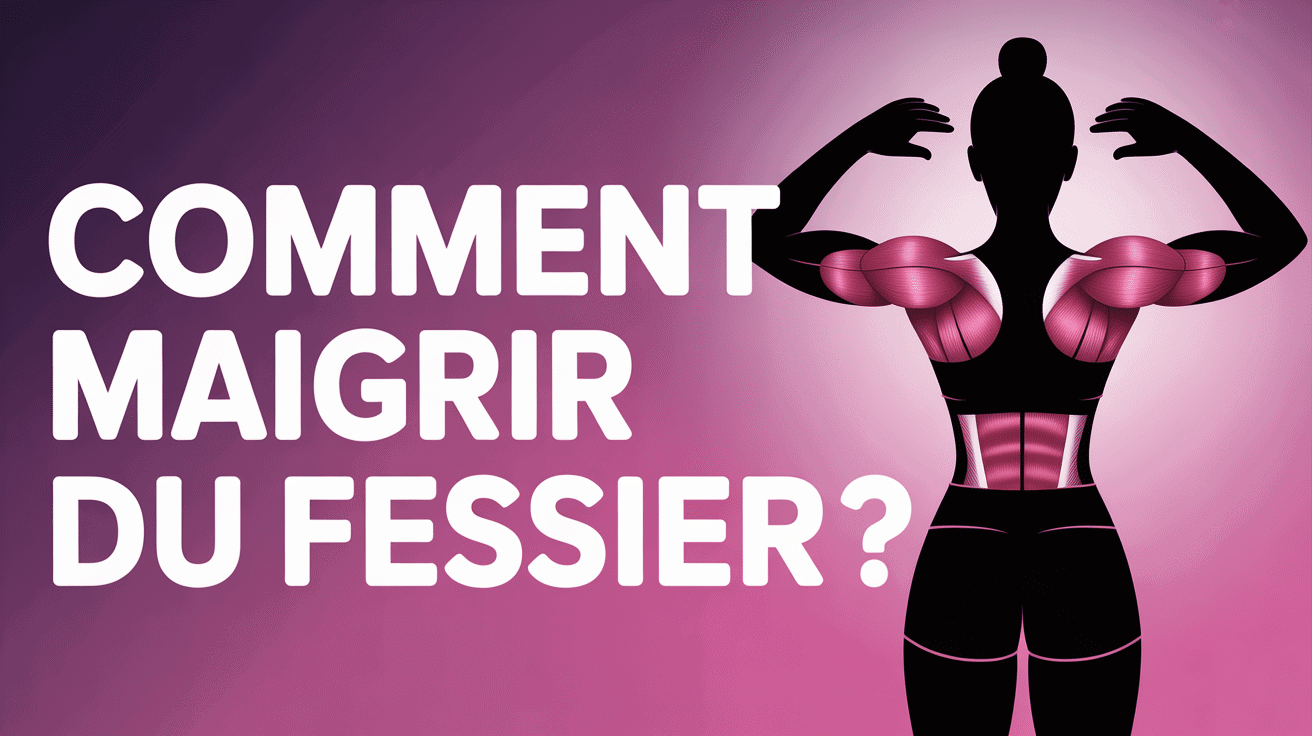 Comment maigrir du fessier illustration silhouette feminine sportive