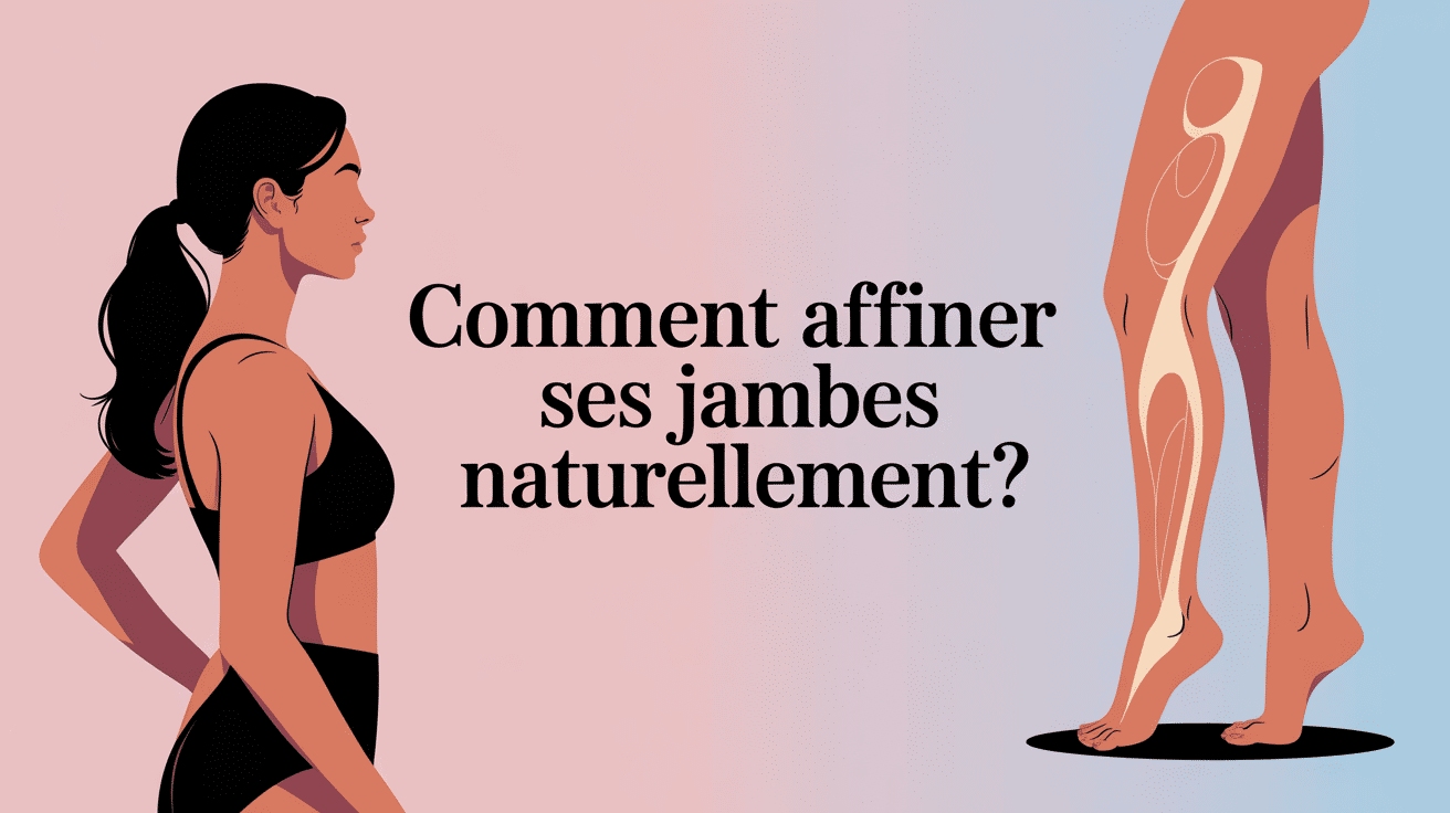 Silhouette femme jambes toniques comment maigrir les jambes