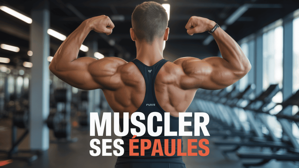 comment muscler les epaules homme athletique de dos