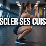 comment muscler ses cuisses femme squat salle de sport