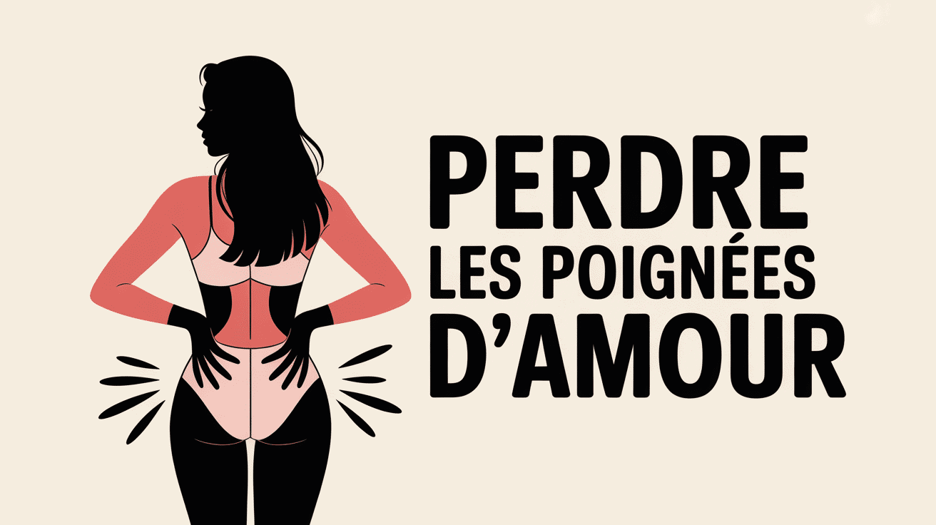 illustration comment perdre des poignees d amour silhouette taille hanches