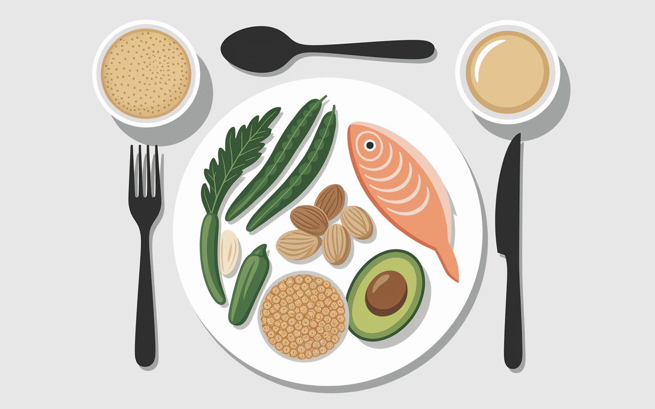 comment perdre poignees d amour assiette equilibree aliments sains