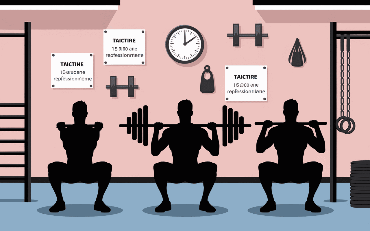 comment rapidement se muscler routine entrainement salle